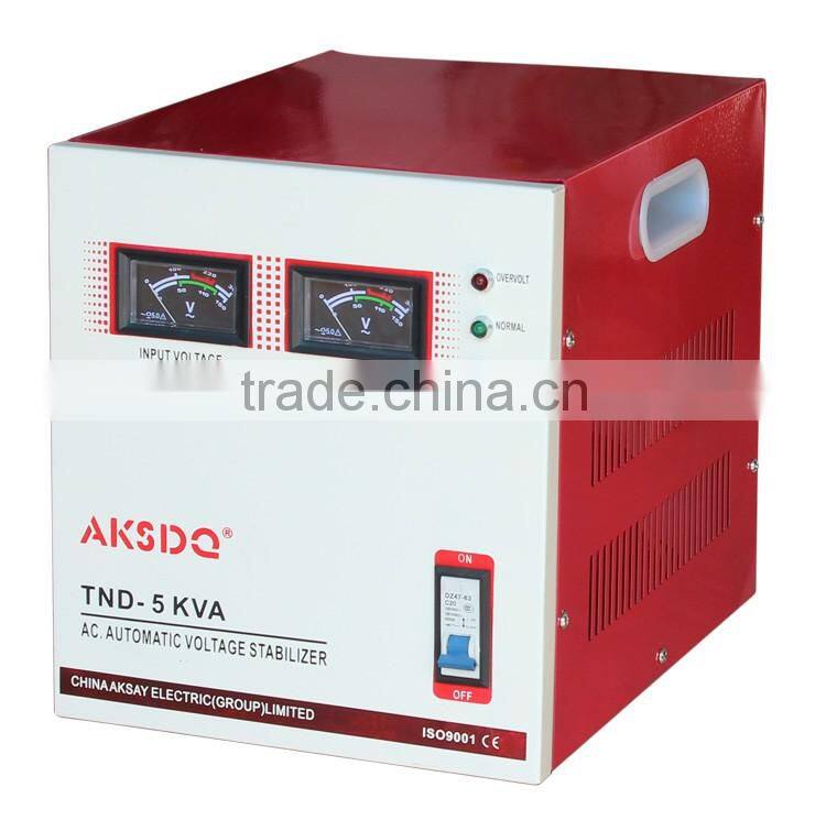 SVC House Single Phase Automatic High Precision Full Copper Coil AC Voltage Stabilizer For Led TV