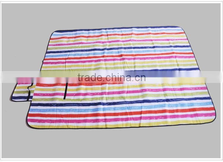 Fashion Waterproof Fleece Beach Picnic Blanket