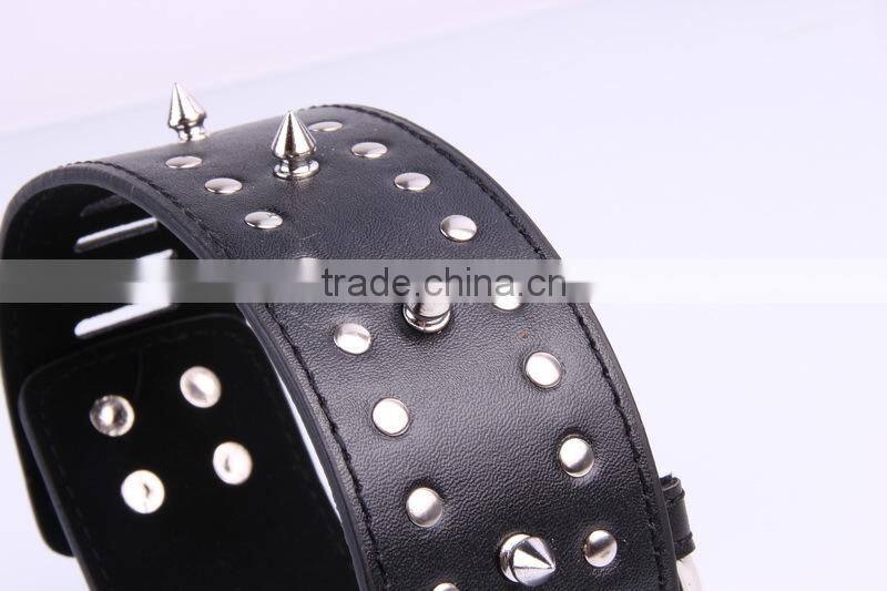 Sex adult bullet collar toys, couple games Punk PU collar wtih chain
