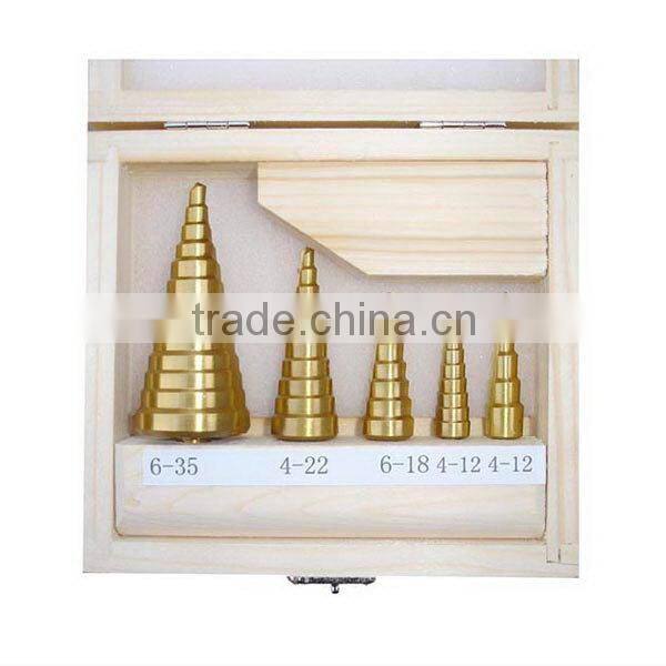 Fashion factory supply professional hss step drill bit