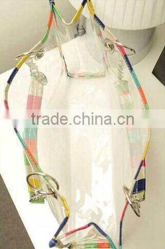 Candy color waterproof beach bags