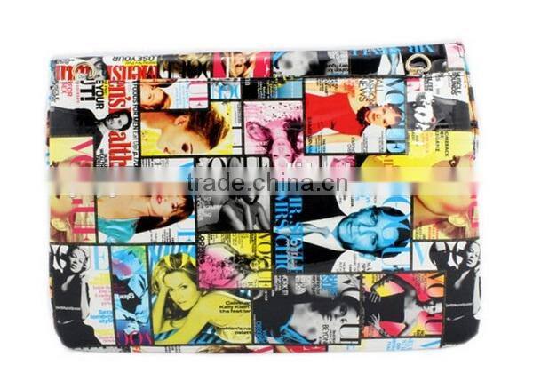 2014 newest trendy magazine clutch bag envelope evening bag