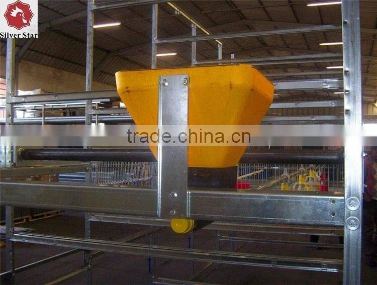 Galvanized wire mesh poultry cages for broiler chicken