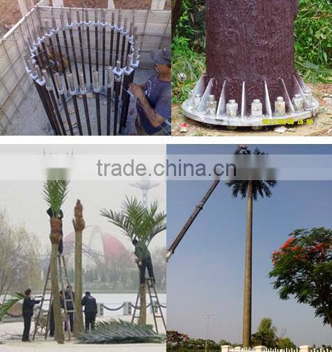 Palm led light tree lamp post outdoor landscape light up palm tree plant LED Chian products