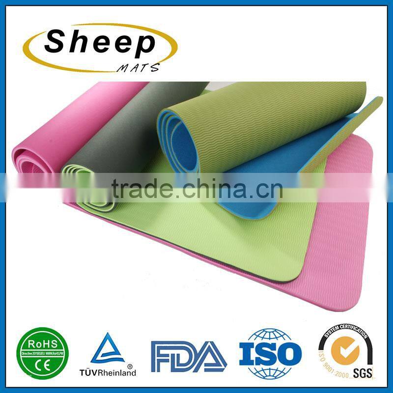 Wholesale comfort roll custom china yoga mat
