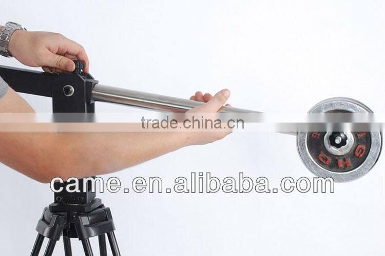 Mini Video Camera Crane Jibs Boom With Pan Head and Tripod head pan head