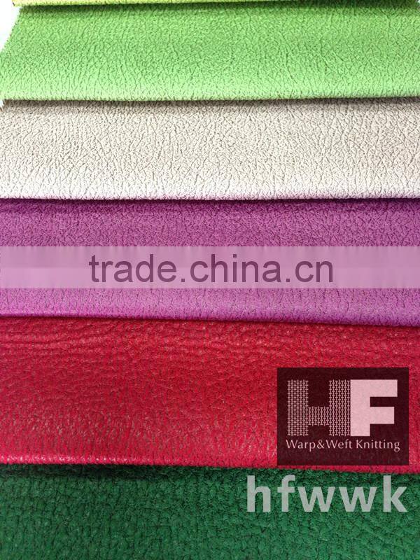 100% Polyester bronzing suede fabric