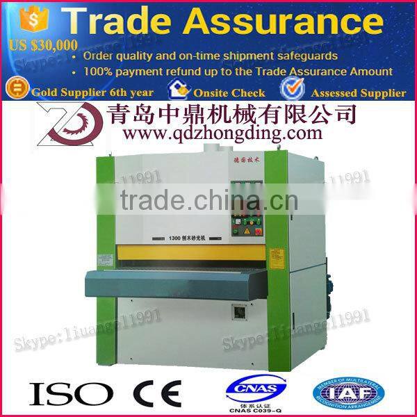 plywood door heavy duty wide belt sanding machine