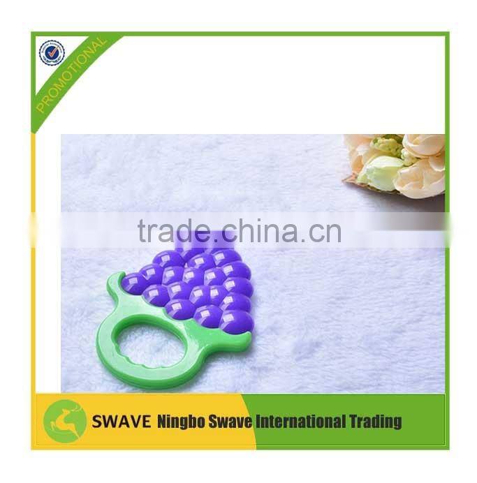 2016 China manufacture infant safe baby teether toy grape fresh fruit teether for kids P76590