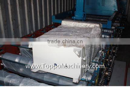 Glazed Metal Roof Ridge Cap Producing Machine