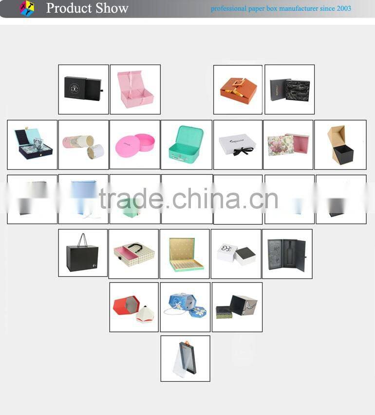 rectangle cardboard paper folding gift box