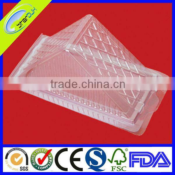 disposable plastic cake container box