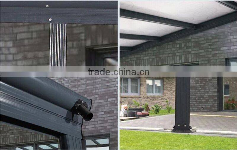 10 Foot Wide White Patio Cover polycarbonate canopy