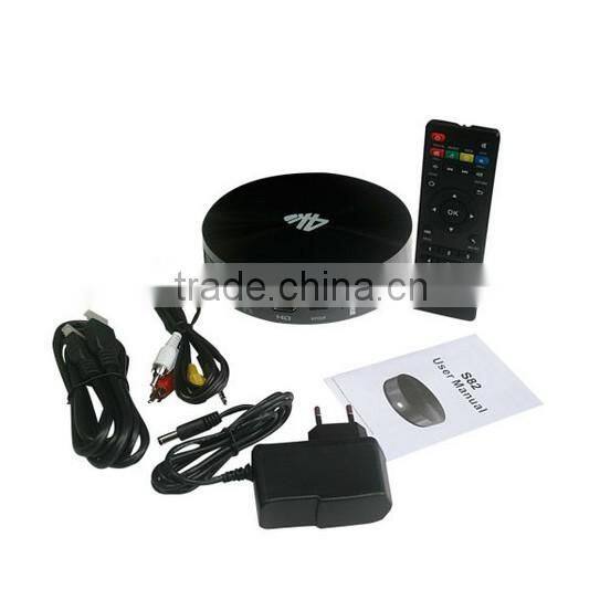 4k tv box Quad Core Android 4.4 TV BOX Amlogic S802 2.0GHz 2G/8G BT 2.4G wifi XBMC
