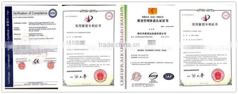 plastic machines 25L-75L Extrusion plastic blow moulding machine in China for drums