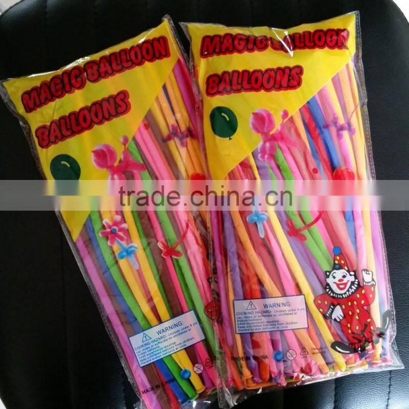 DIY modelling magic long ballons /balloons /baloons