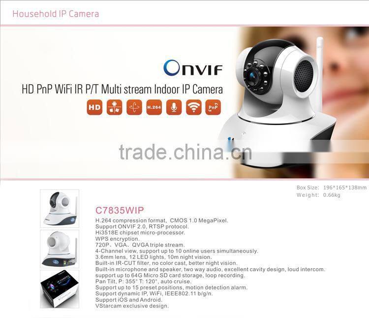 VStarcam Promotion gsm cid cctv home security camera