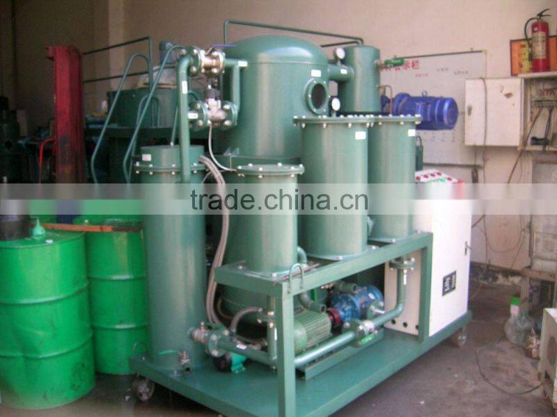 Industrial oil dewatering system