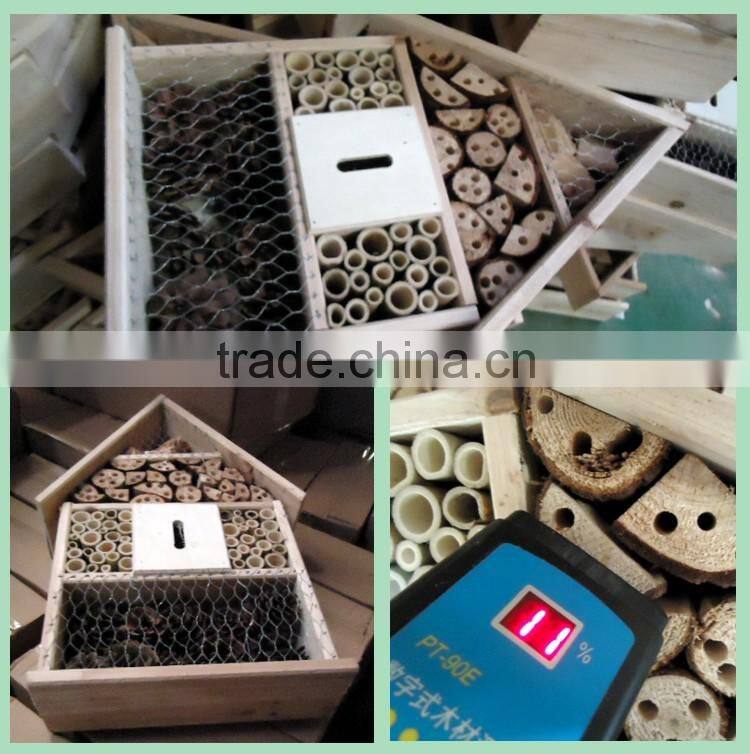Garden hanging insect hotel cage bee house