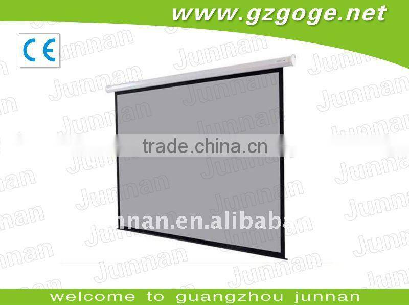 Holographic rear projection transparent screen