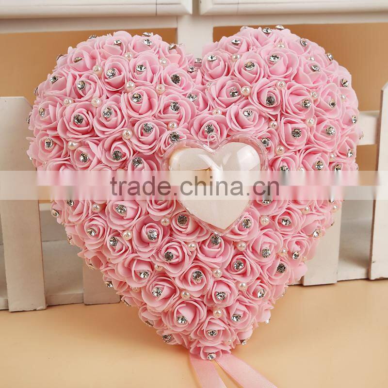 Fashion new desin handmade wedding ring boxes