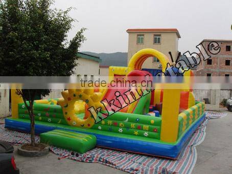 High quality inflatable fun city equipments