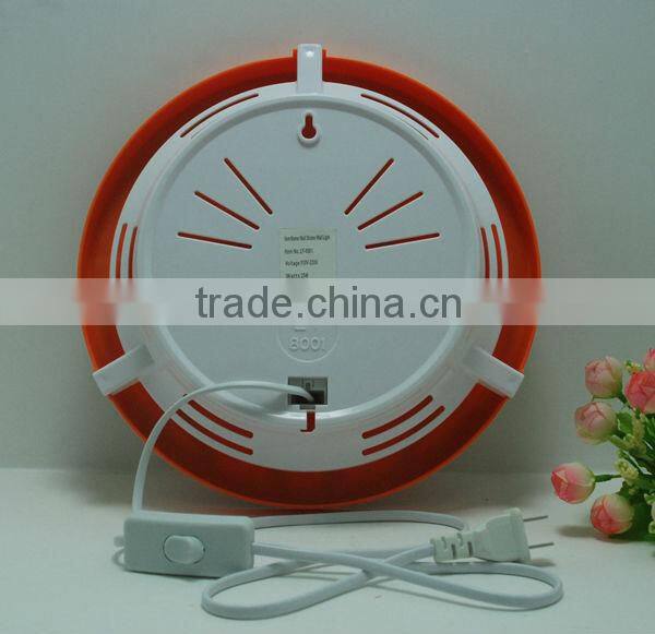 New Fashion Wall Sticker Halloween Pumpkin Wall Light Children Bedroom Wall Lamp