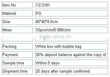 16 inch Round Clock With Photo Frame/Photo Frame Clock YZ-3181D