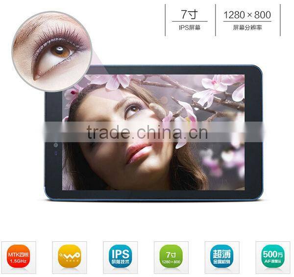 7 inch ips screen mtk6589t quad core 3g tablet pc pipo t6