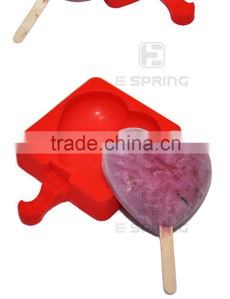 Face hand heart many cute shape silicone ice lolly moulds