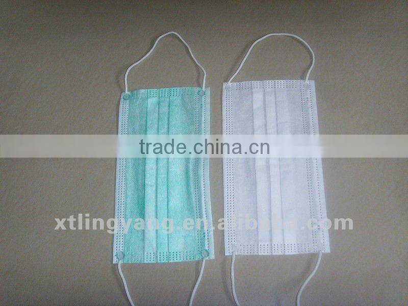 Non-woven disposable printing face mask