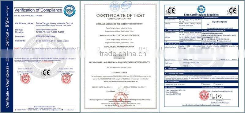 construction equipment 2.5 ton wheel loader price cheap for sale