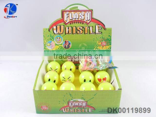 Flashing funny whistle