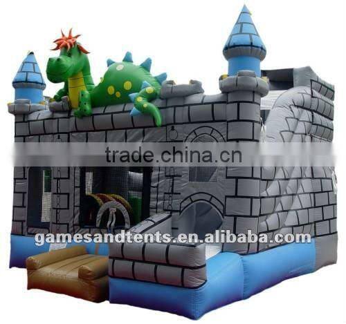 bouncer inflate, inflatable bouncer dinosaure A3029