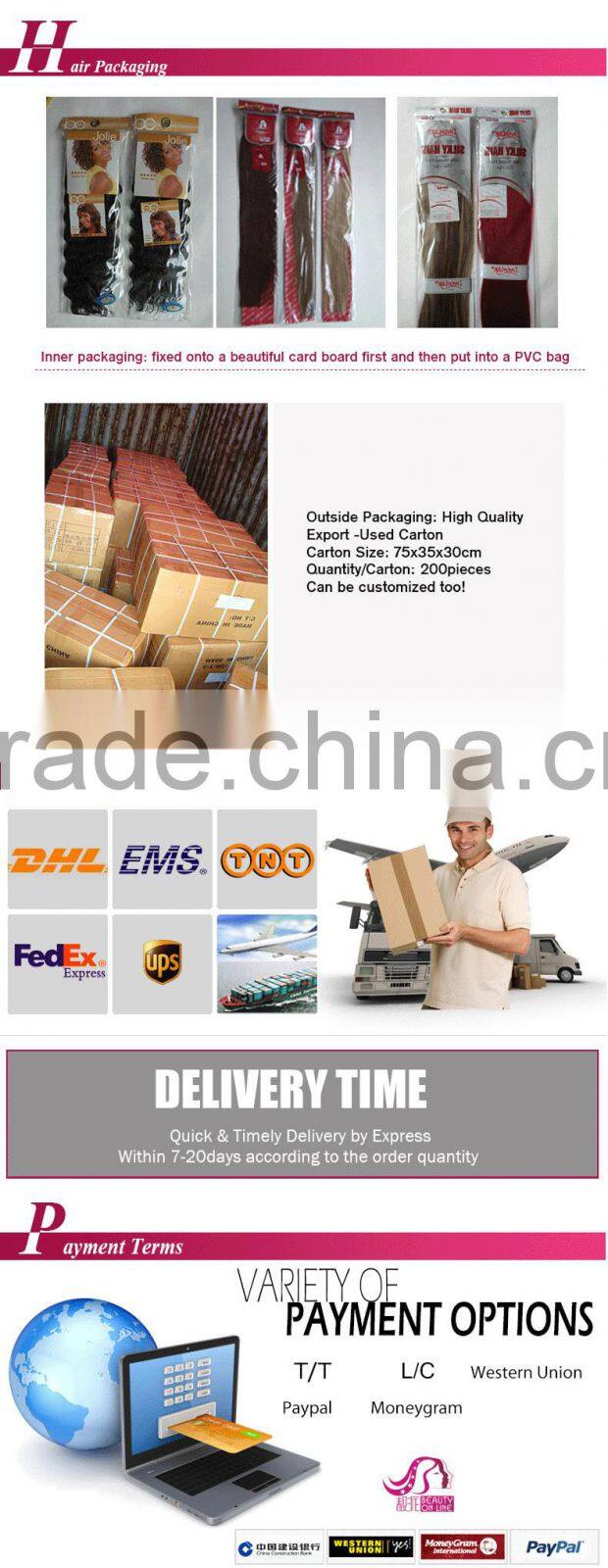 Cheap Peruvian Virgin Hair Straight BHF Hair Products 3pcs/Lot Unprocessed 6A Virgin Peruvian Straight Virgin Human Hair Weave