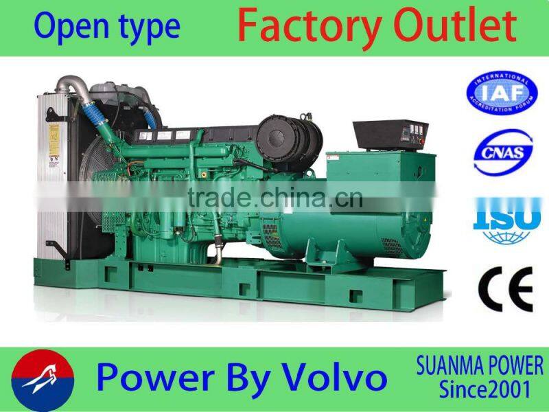 Volvo 100kw commercial diesel electric generators for sale