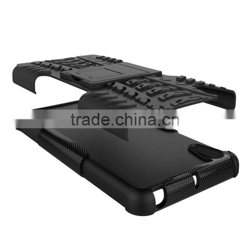 Shockproof Case for Sony X performance ,2 in1 Tire Design Combo Case Armor Case for Sony X performance
