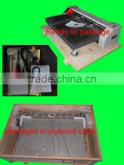 Semi paper creasing and perforating and Cutting machine