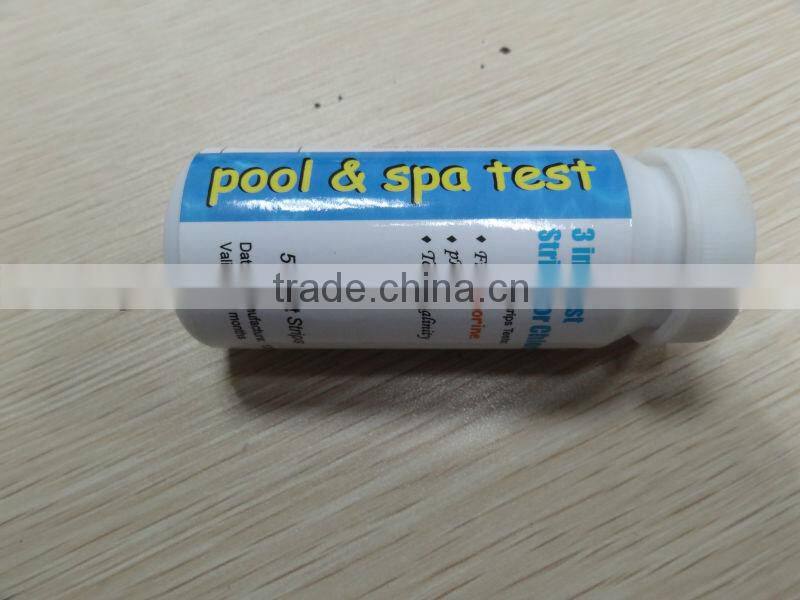 3 Way Swimming Pool PH Test Kits P1924, Hardness Test Strips Free Chlorine, PH, Alkalinity