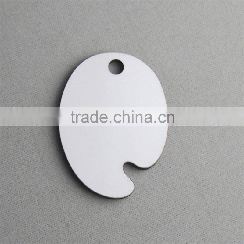 Oval sublimation key Chains mdf blank