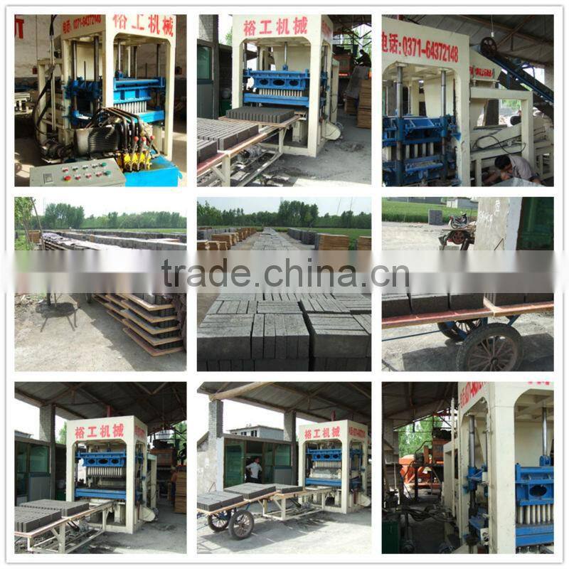 Rich experience factory supply full automatic concrete brick making machine