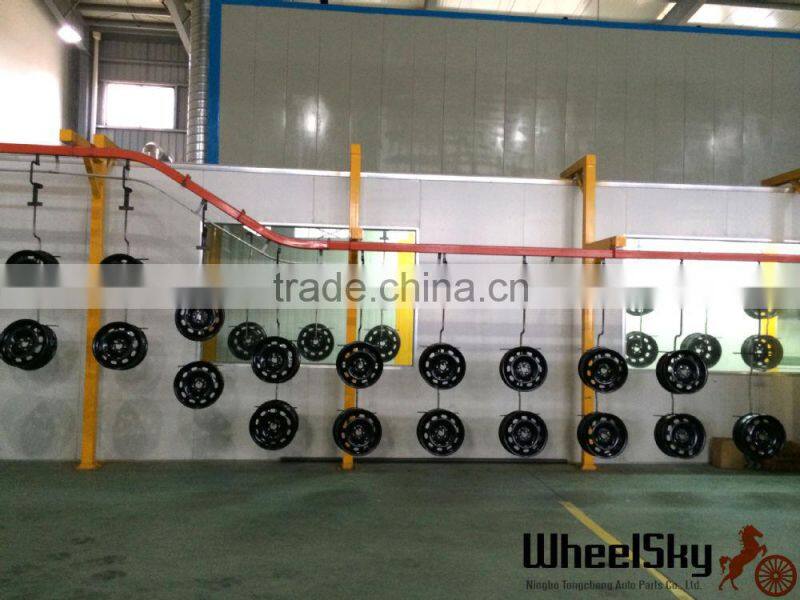 15inch Steel Wheel 15x6.0 5x114.3 for Passenger Car