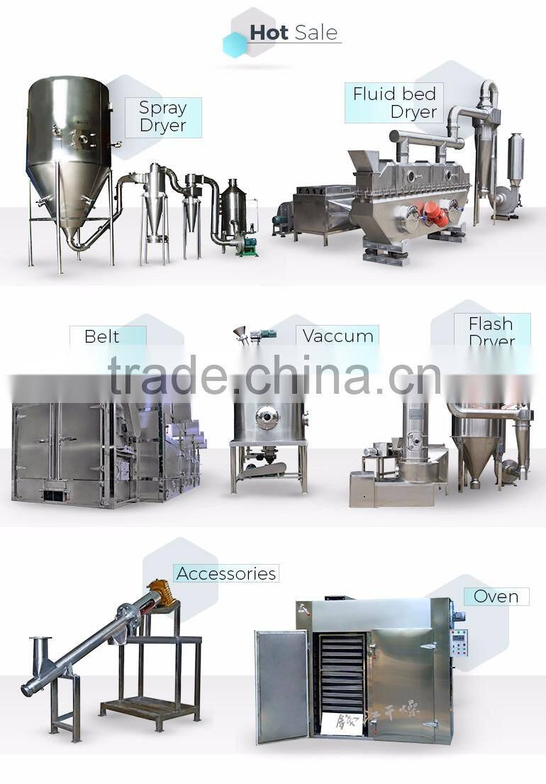 Sea salt dryer fluid bed dryer manufacturers in China