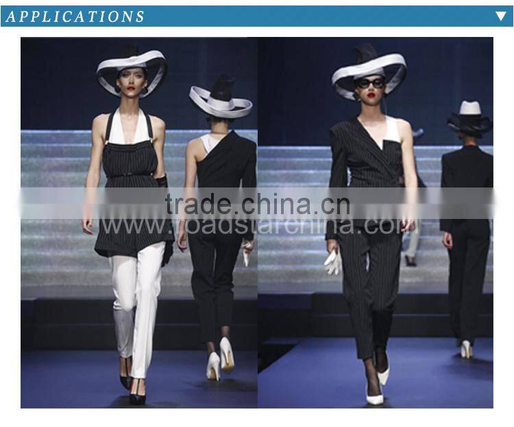 High visibility reflective shirt fabric for safety garment