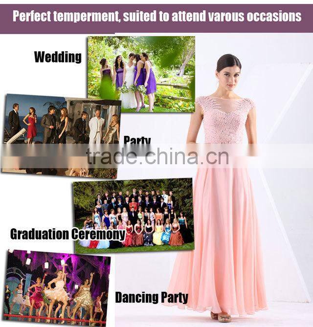 Exquisite Beaded sexy embroidered backless pleated cap sleeveless evening gown formal dress patterns for girls