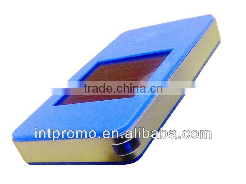 Iphone shaped solar keychain Led Flashlight