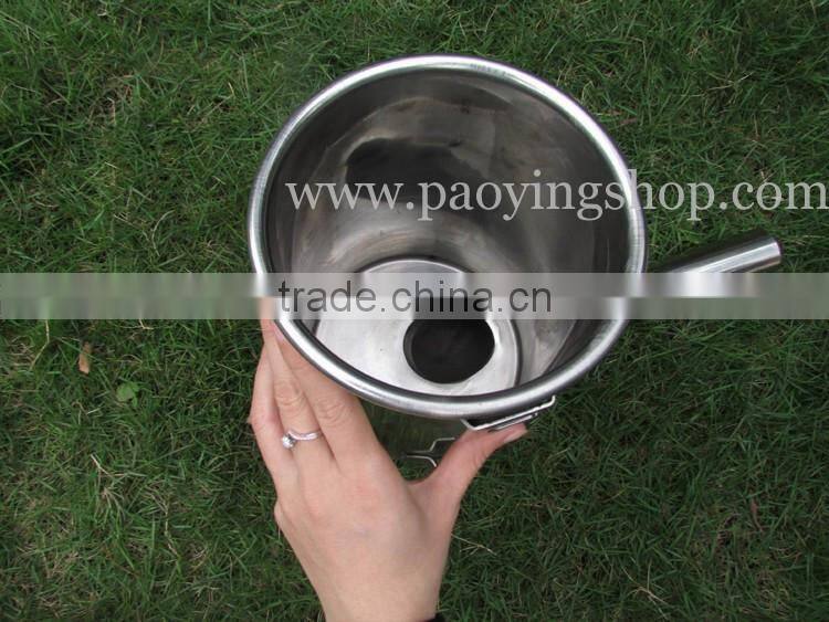 3L Commercial Stainless Steel Manual Hand Crank Sausage Stuffer and Churros Machine