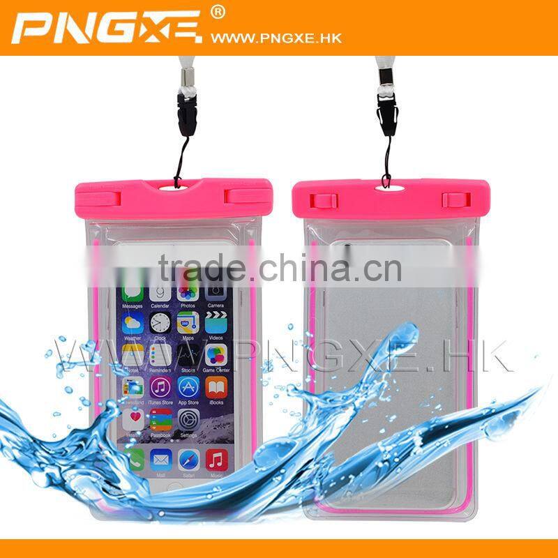 New arrival wholesale mobile phone pvc waterproof bag for lg g3