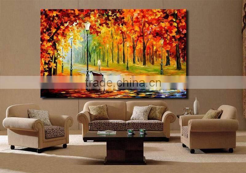 Wholesale high quality landscape oil painting decoration
