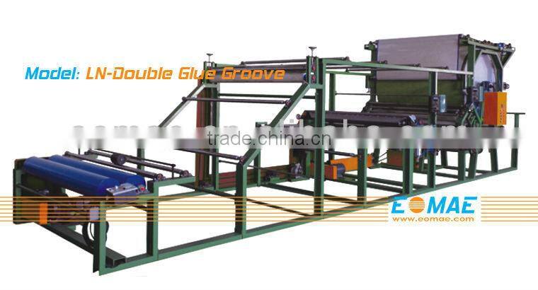 Double Glue Groove Laminating Machine